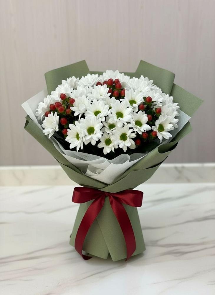 Букет цветов из: Хризантемы в Нюрбе