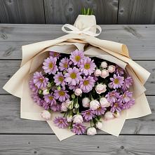 Букет цветов из:  Розы и Хризантемы #REPLACE_PRED# Нюрбе