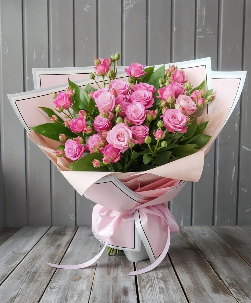 Букет Розовый кустик в Нюрбе