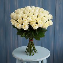 Букет 51 Белая роза Эдлесс Лав #REPLACE_PRED# Нюрбе