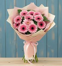 Букет цветов из:  Герберы в Нюрбе