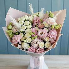 Букет цветов из:  Альстромерии и Розы в Нюрбе