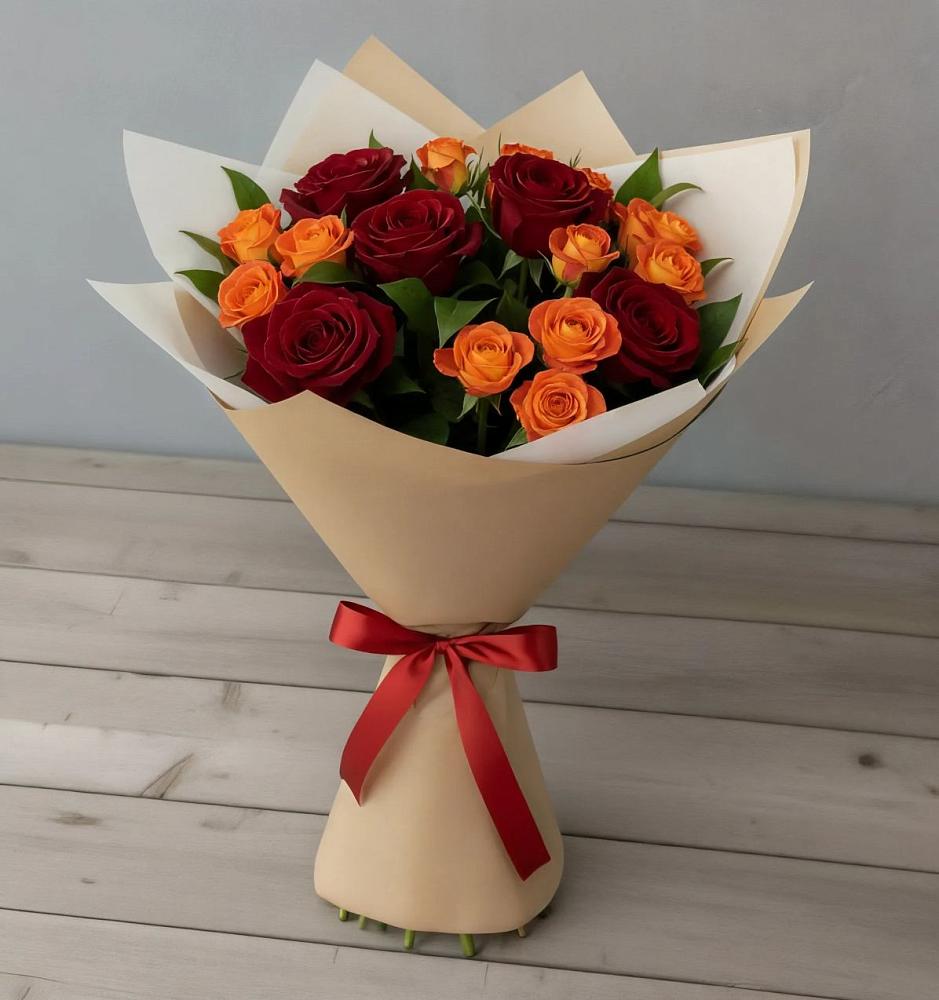 Букет Любовь и восторг в Нюрбе